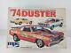 Vintage 1974 Plymouth Duster By Mpc In 1/25 Scale From 1970s. Open Box Unbuilt