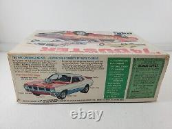 Vintage 1974 Plymouth Duster by MPC in 1/25 scale from 1970s. OPEN BOX UNBUILT