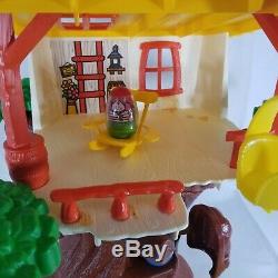 Vintage 1975 Hasbro Romper Room Weebles Tree House With Box, Great