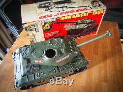 Vintage 1975 The Defenders Iron Knight Tank In Original Box 12 GI Joe Hasbro