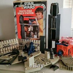 Vintage 1978 Star Wars Death Star Space Station Playset with Box TONS of Pics