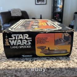 Vintage 1978 Star Wars Kenner Land Speeder With Box NICE! PAT PEND RARE