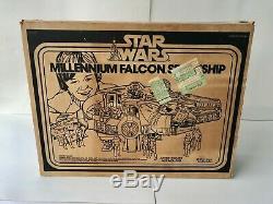 Vintage 1979 Kenner Star Wars MILLENNIUM FALCON with Box & Instructions Works