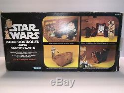 Vintage 1979 Star Wars Radio Controlled Jawa Sandcrawler Kenner With Box