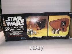 Vintage 1979 Star Wars Radio Controlled Jawa Sandcrawler Kenner With Box
