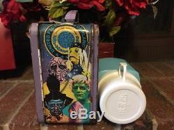 Vintage 1979 metal Star Trek lunch box and plastic thermos
