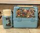 Vintage 1980 Flintstones And Scooby-doo Plastic Lunch Box With Thermos Rare Htf