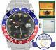 Vintage 1980 Rolex Gmt-master Pepsi Blue Red 16750 Matte 40mm Watch Box + Papers