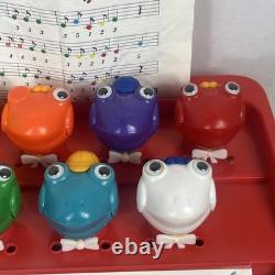 Vintage 1980s Sears Frog Piano With Box And Music Notes No Sound Plays