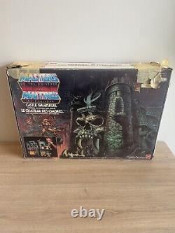 Vintage 1981 Mattel MOTU He-Man CASTLE GRAYSKULL Near Complete With Box