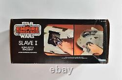 Vintage 1981 Slave 1 Vehicle Complete with Box & Instructions Kenner Star Wars