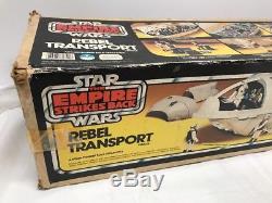 Vintage 1982 Kenner Star Wars ESB Rebel Transport withBox Mostly Complete
