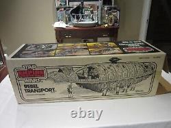 Vintage 1982 REBEL TRANSPORT STAR WARS EMPIRE STRIKES BACK COMPLETE WITH BOX