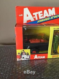 Vintage 1983 Galoob A Team A-Team Armored Attack Adventure Set NEW OPEN BOX Mr. T