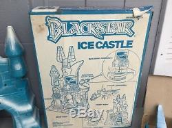 Vintage 1983 Galoob Blackstar Ice castle COMPLETE in box SUPER RARE WOW