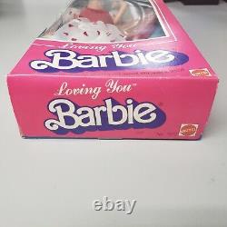 Vintage 1983 Loving You Barbie Doll Mattel #7072 New BOX HAS DAMAGE