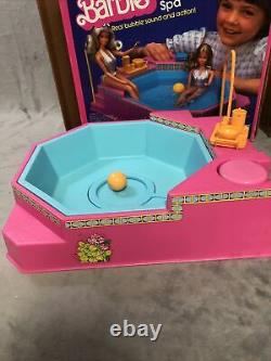 Vintage 1983 Mattel Barbie Dream Furniture 7145 Bubbling Spa with Original Box