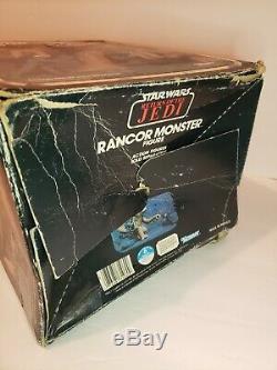 Vintage 1983 Star Wars Return of the Jedi Rancor Monster Complete with Box ROTJ
