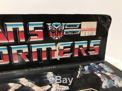 Vintage 1984 Hasbro Transformers G1 Twin Twist Jumpstarter Sealed Box NEW