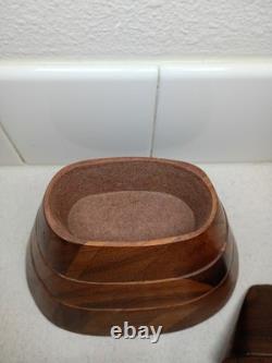 Vintage 1984 Po Shun Leong Koa Jewelry Box Rare Hawaiian Artisan Piece