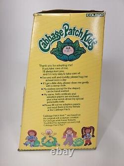 Vintage 1985 Cabbage Patch Kid Coleco New in Box Red Hair Blue Eyes