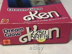 Vintage 1985 Dream Glow Barbie #2248 & Dream Glow Ken 2250 Sealed Box