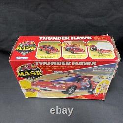 Vintage 1985 M. A. S. K. Thunder Hawk & Matt Trakker with Box by Kenner