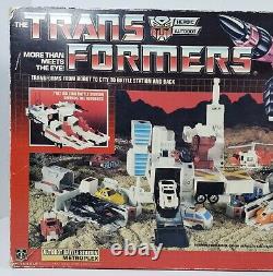 Vintage 1985 Transformers G1 Metroplex (Incomplete) withOriginal Box & Styrofoam