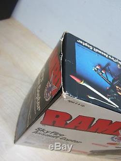 Vintage 1986 Coleco Rambo Skyfire Assault Copter Vehicle New In Sealed Box