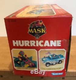 Vintage 1986 Kenner Mask Vehicle Box Hurricane W Box 99% Complete
