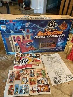 Vintage 1986 Schaper Filmation Ghostbusters Ghost Command 100% Complete With Box