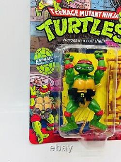 Vintage 1988 Teenage Mutant Ninja Turtle RAPHAEL 5003 TMNT Unpunched Sealed