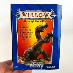 Vintage 1988 Tonka Toys Willow Eborsisk Evil Dragon Action Figure New In Box