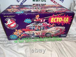 Vintage 1989 Kenner The Real Ghostbusters ECTO-1A Vehicle Factory Sealed NIB