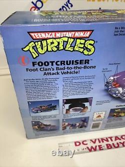 Vintage 1989 Playmates TMNT Teenage Mutant Ninja Turtles Footcruiser CLEAN L@@K