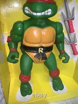 Vintage 1989 Teenage Mutant Ninja Turtles Giant Size New Opened Raphael Tmnt