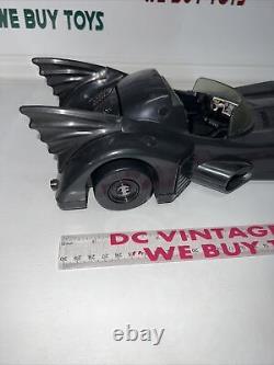 Vintage 1989 Toy Biz Batman Batmobile Loose Complete In Box