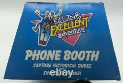 Vintage 1991 Kenner Bill and Ted's Excellent Adventure Phone Booth Sealed NIB
