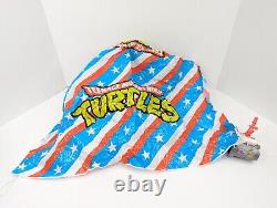 Vintage 1991 Teenage Mutant Ninja Turtles Don's Pizza Powered Parachute with BOX