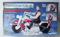 Vintage 1992 Terminator 2 Judgment Day Heavy Metal Cycle Arnold Kenner New Misb