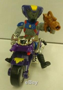 Vintage 1993 Galoob Toys Biker Mice from Mars Figure with Mondo Chopper RARE