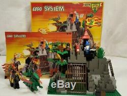 Vintage 1993 Lego Set #6076 Dark Dragon's Den 100% complete withbox/instructions