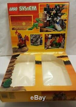 Vintage 1993 Lego Set #6076 Dark Dragon's Den 100% complete withbox/instructions