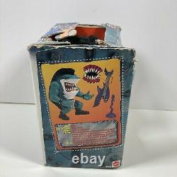 Vintage 1994 Street Sharks ROX Action Figure In Box with Guitar & Mic AS IS