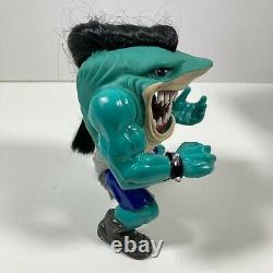 Vintage 1994 Street Sharks ROX Action Figure In Box with Guitar & Mic AS IS