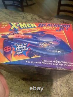 Vintage 1994 Toy Biz Marvel X-Men Blackbird Jet Playset New Read Description