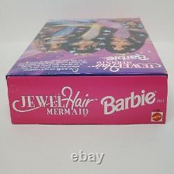Vintage 1995 New in Box Jewel Hair Mermaid Barbie African American Barbie Doll