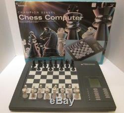 Vintage 1997 Radio Shack Champion 2250XL Chess Computer Game withBox