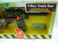 Vintage 1997 The Lost World Jurassic Park T-Rex Tranq Gun Toy New in Box