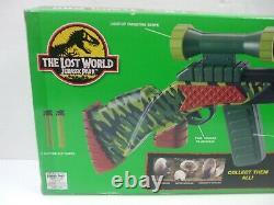 Vintage 1997 The Lost World Jurassic Park T-Rex Tranq Gun Toy New in Box